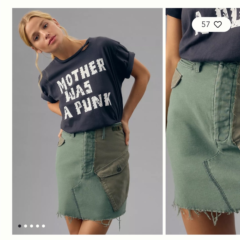 MOTHER G.I. Jane Skirt